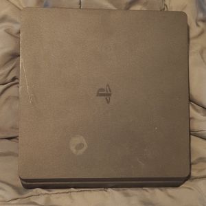 PlayStation 4 Slim 1TB with PS4 Controller and Cords w/ 6 games